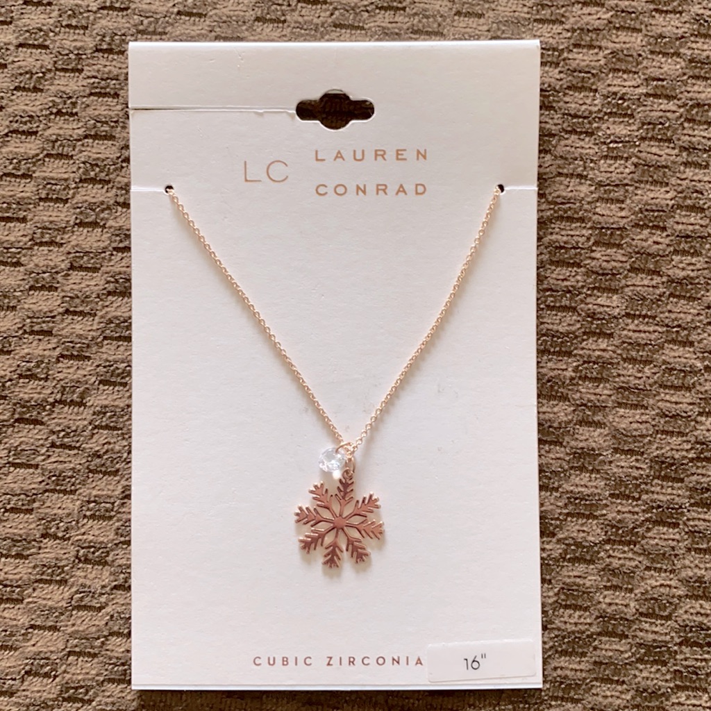 Snowflake Necklace
